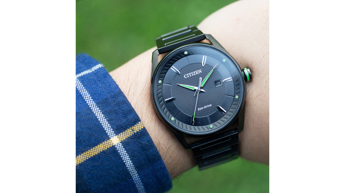 Drive from Citizen Eco-Drive Men's Black Ion-Plated Watch 42mm