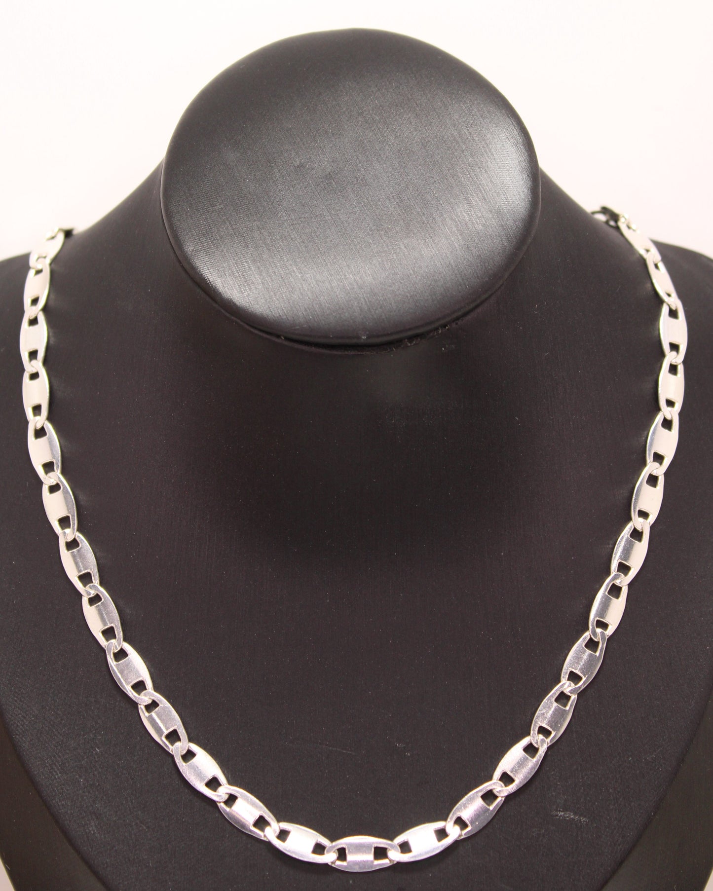 22" Mariner's Flat Silver 925 Chain