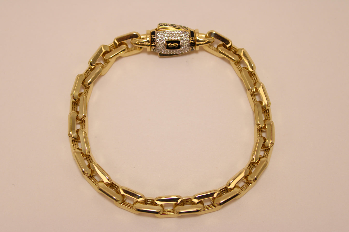 14K Gold Paperclip Link Bracelet – Minimalist Style with a Modern Edge