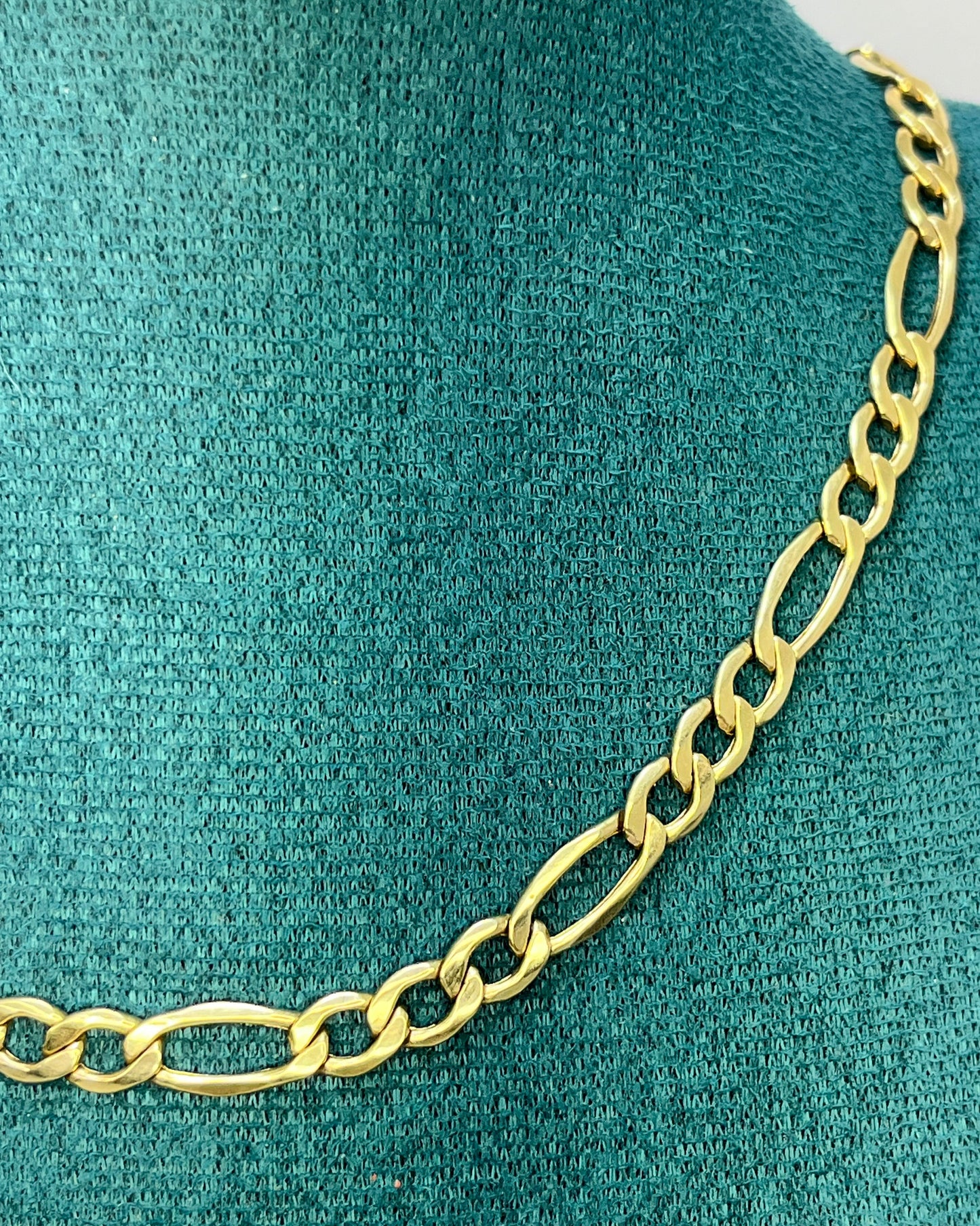 Cadena Fígaro 17" Oro 10K