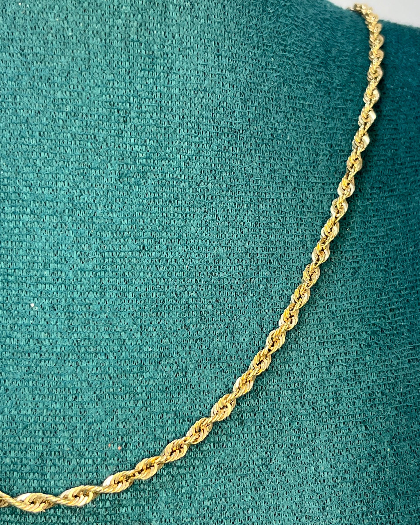 Cadena Cordón 16" Oro 10K