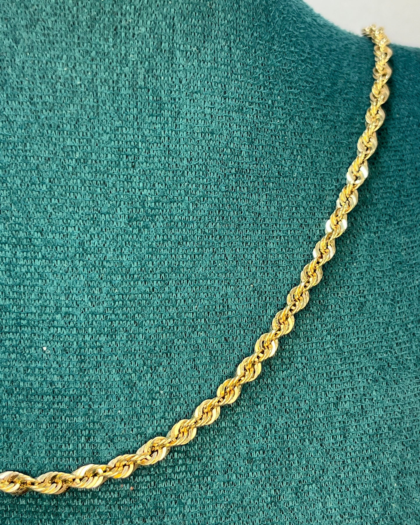 Cadena Cordón 18" Oro 10K