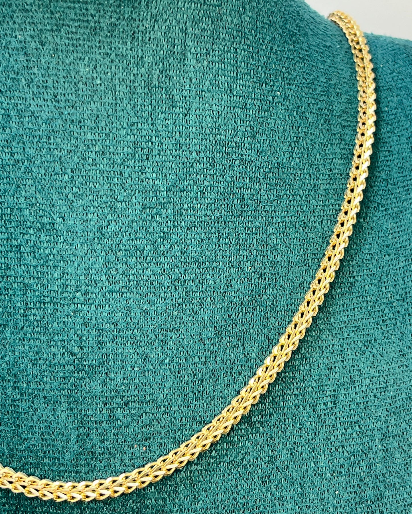Cadena Franco 24" Oro 14K