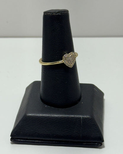 Corazon CC Anillo Cover Gold