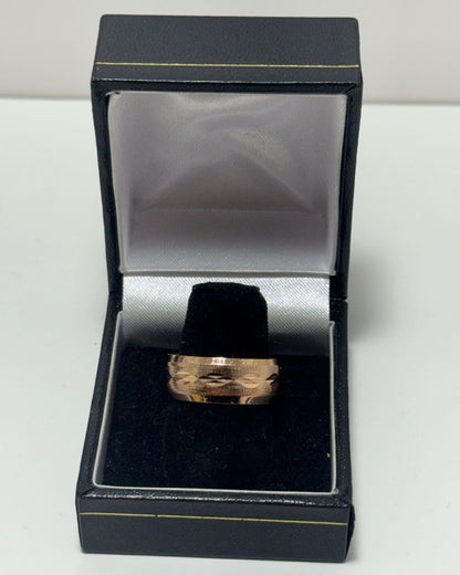 Banda Anillo Cover Gold Rosado