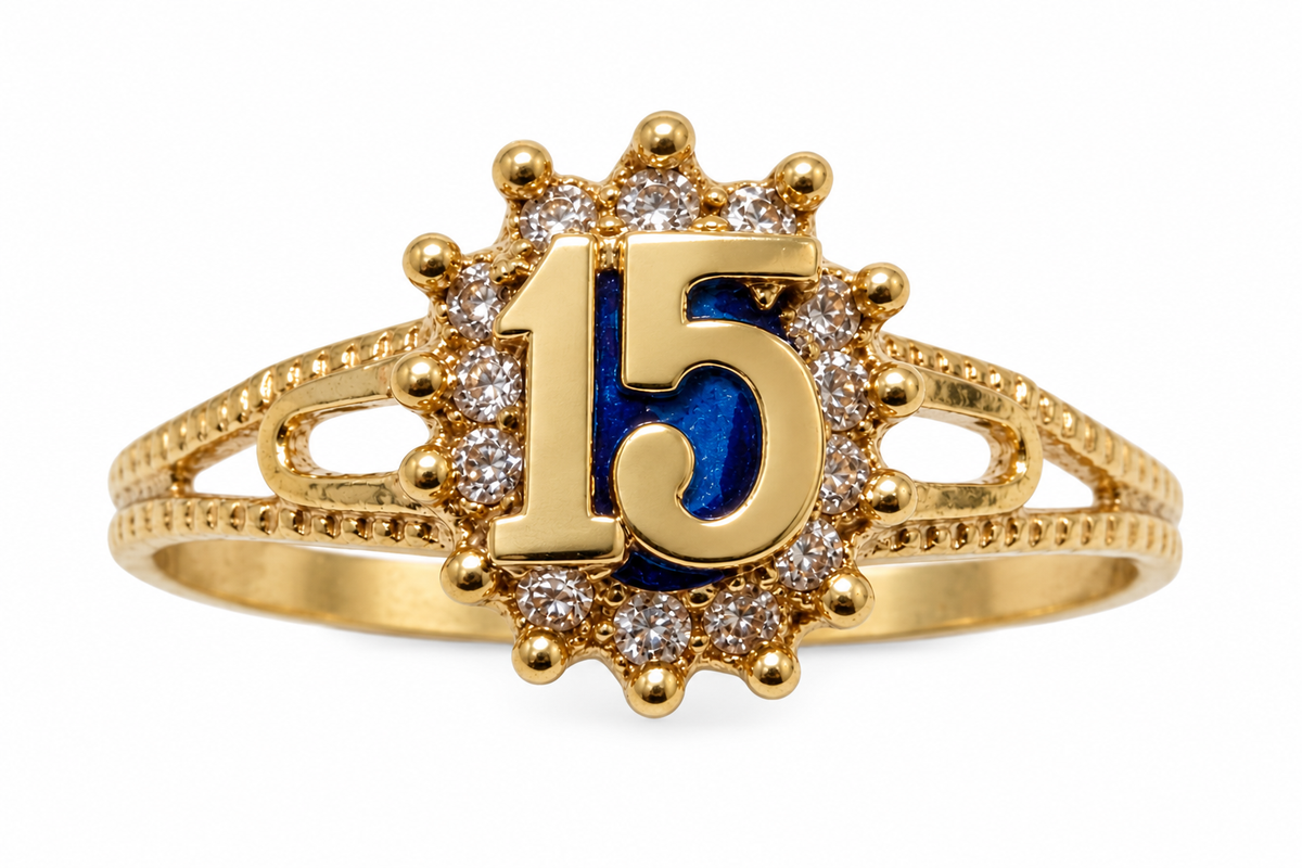 10K Sweet Fifteen: A Royal Blue Celebration Ring