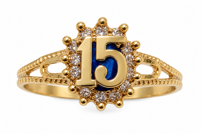 10K Sweet Fifteen: A Royal Blue Celebration Ring