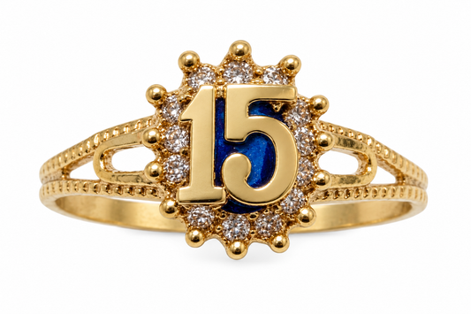 10K Sweet Fifteen: A Royal Blue Celebration Ring