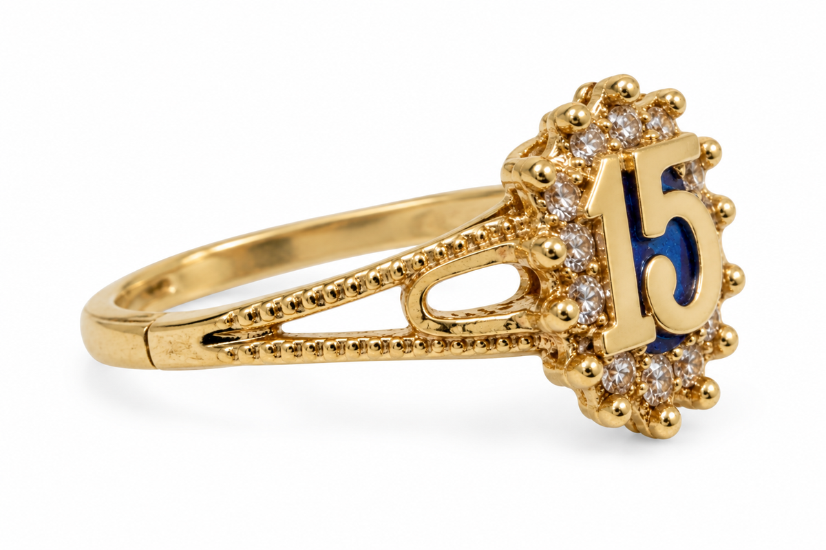 10K Sweet Fifteen: A Royal Blue Celebration Ring