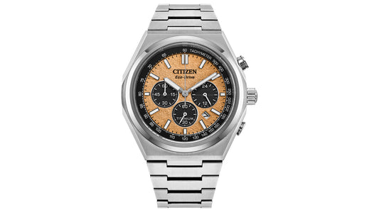 Eco-Drive Men's Chronograph Zenshin Super Titanium Watch 43mm