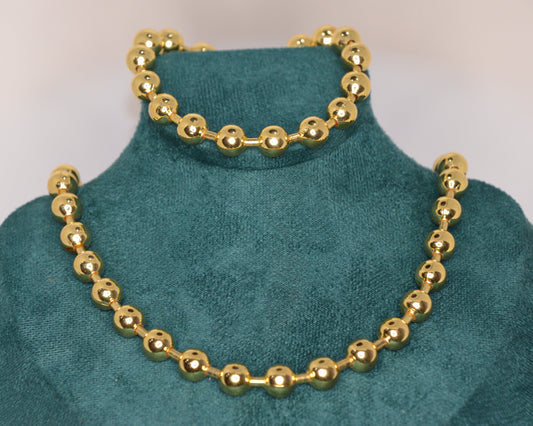 Medium Ball Set - Gold Plated