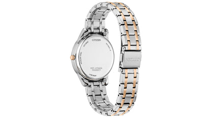 Ladies Eco Watch 36mm with Pink Marbled Dial