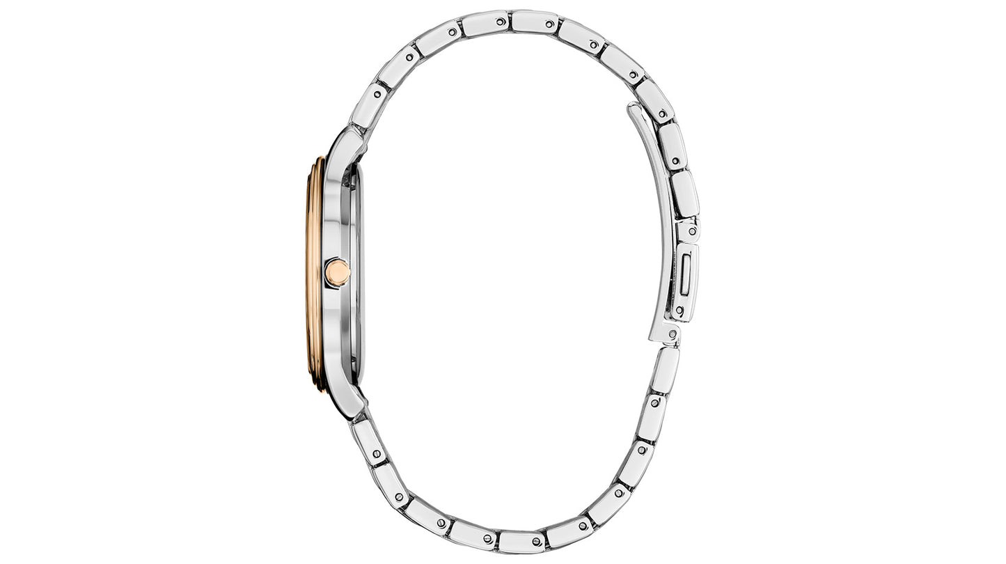 Ladies Eco Watch 36mm with Pink Marbled Dial