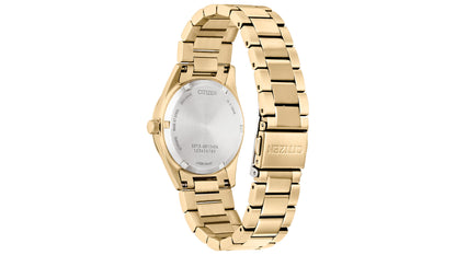 Eco-Drive Women's Sport Luxury Diamond Accent Gold-Tone  Watch 33mm
