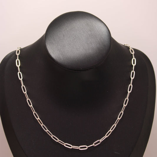 Silver 925 Paperclip Chain