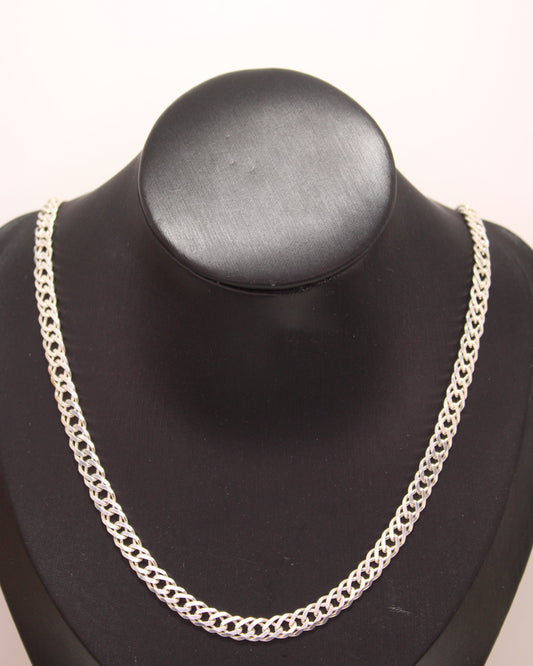 22" Cuban Link Chain - Premium Silver 925