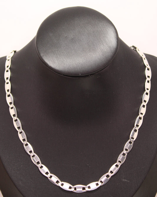 22" Mariner's Flat Silver 925 Chain