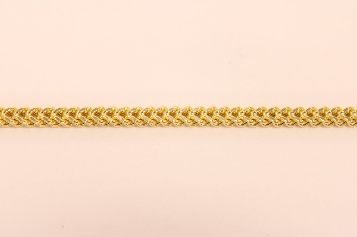 18" - 14K Gold Franco Link Chain – Strength and Style in Every Detail