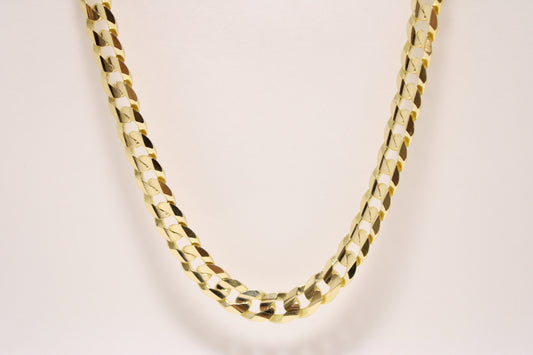 22" 14K Cuban Link Chain