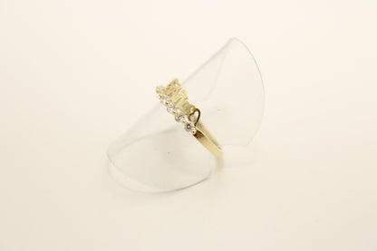 10K - 15th Birthday Ring: Elegance and Tradition in Sparkling Gold