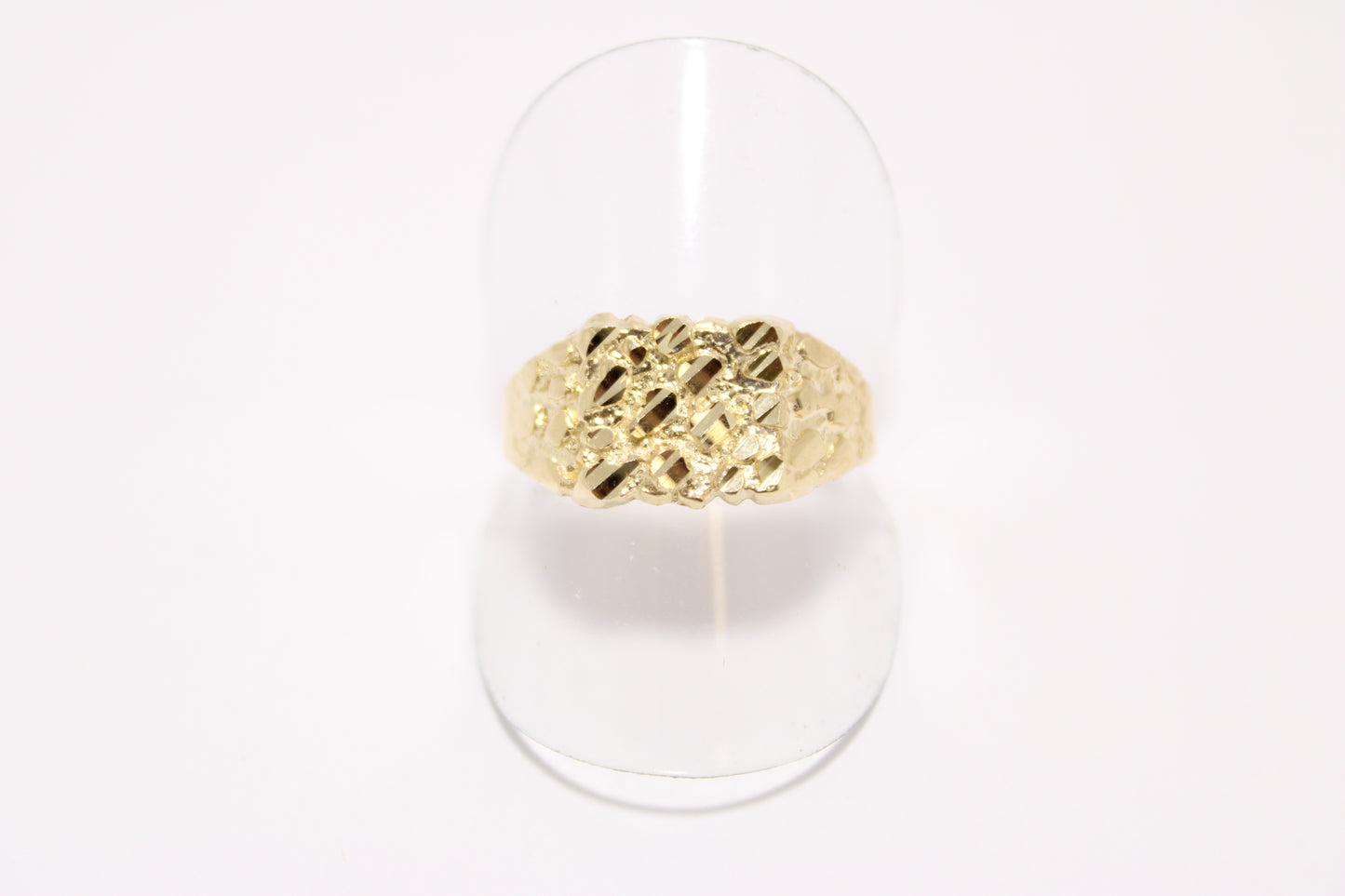 10K Gold Nugget Ring