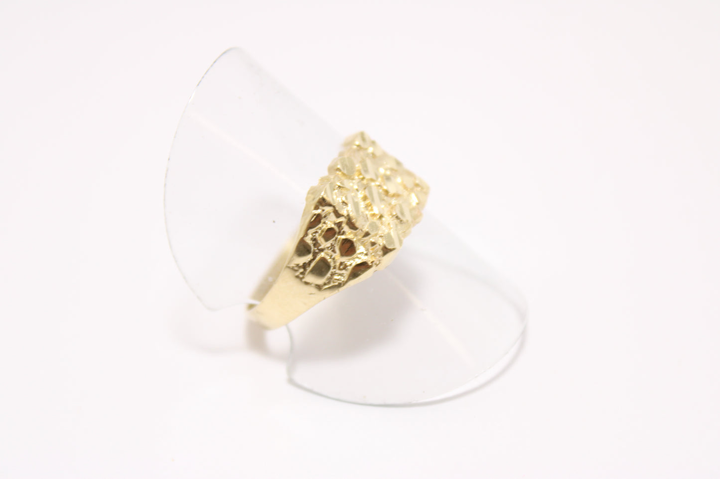 10K Gold Nugget Ring
