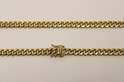 14K Hollow Cuban Link Chain – 18”