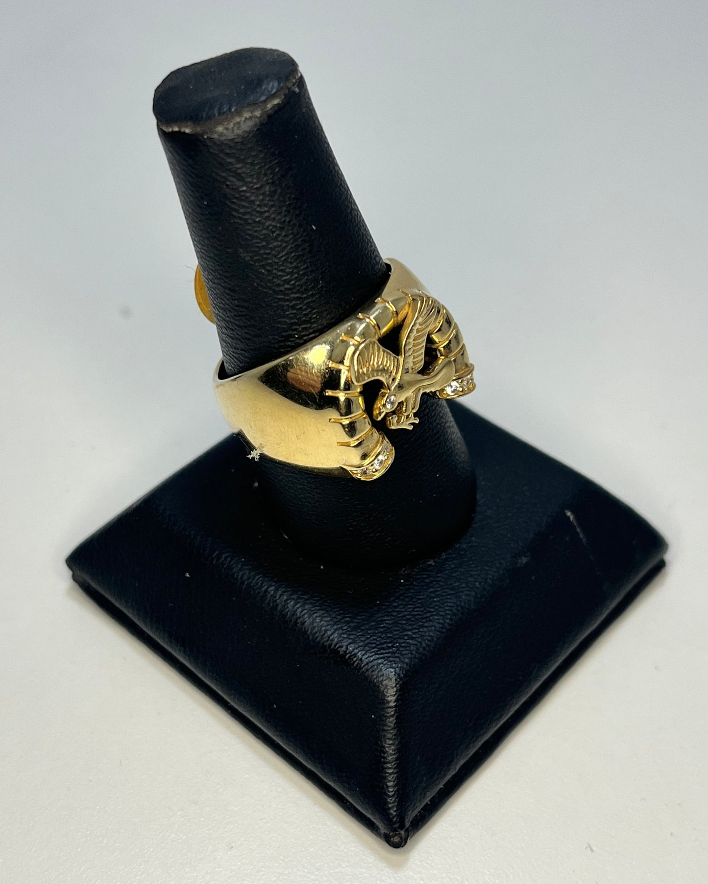Águila Herradura Anillo Oro 10K