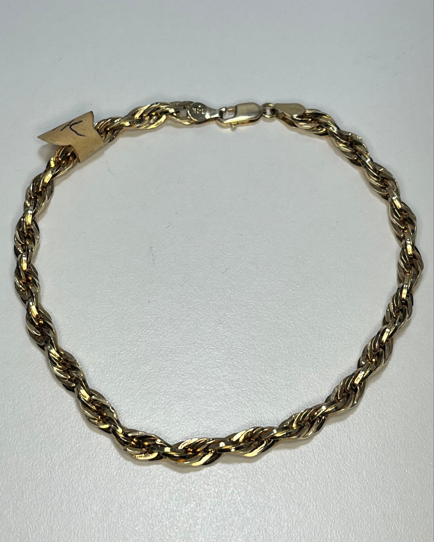 Cord Bracelet 14K Gold