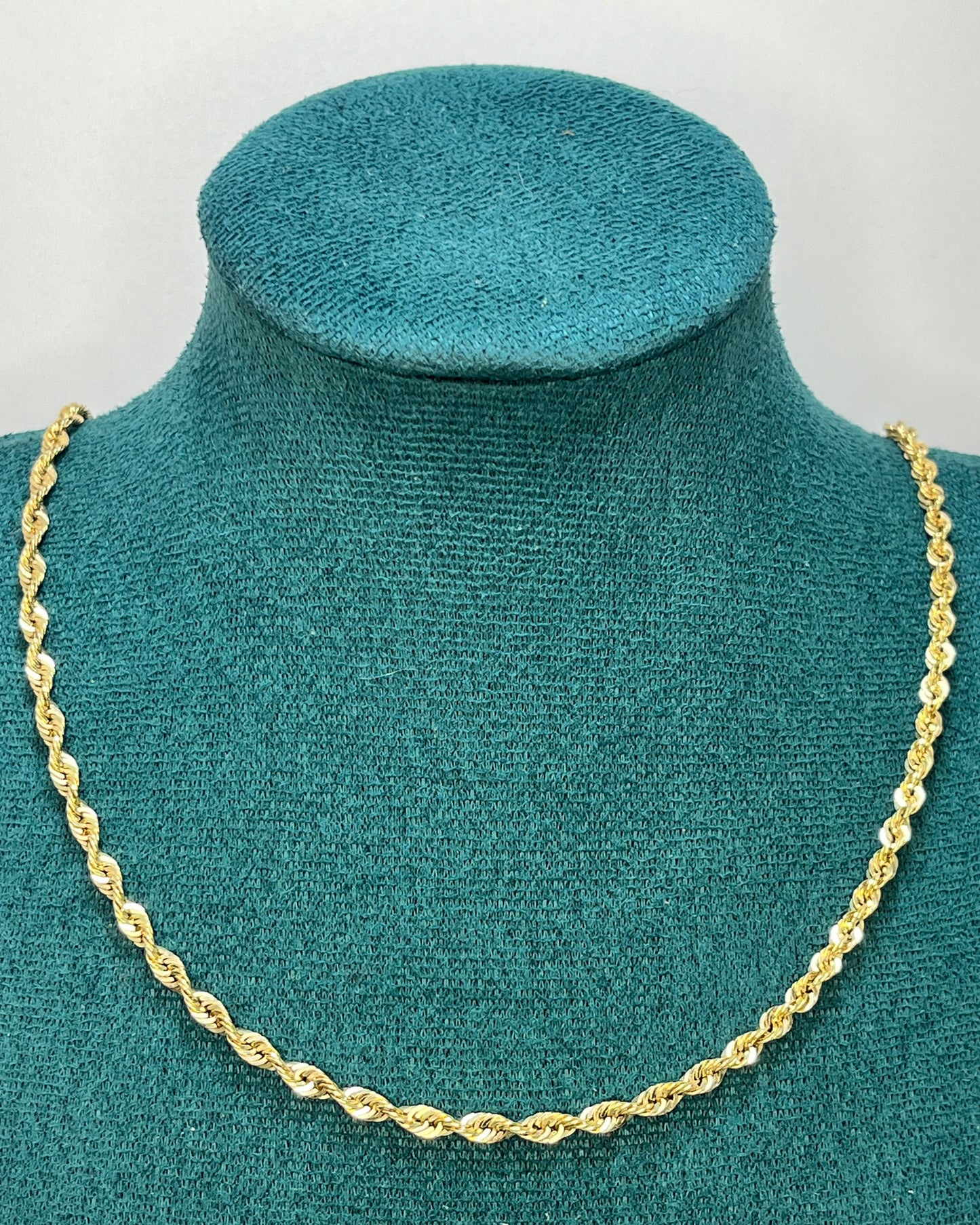 Cadena Cordón 20" Oro 14K