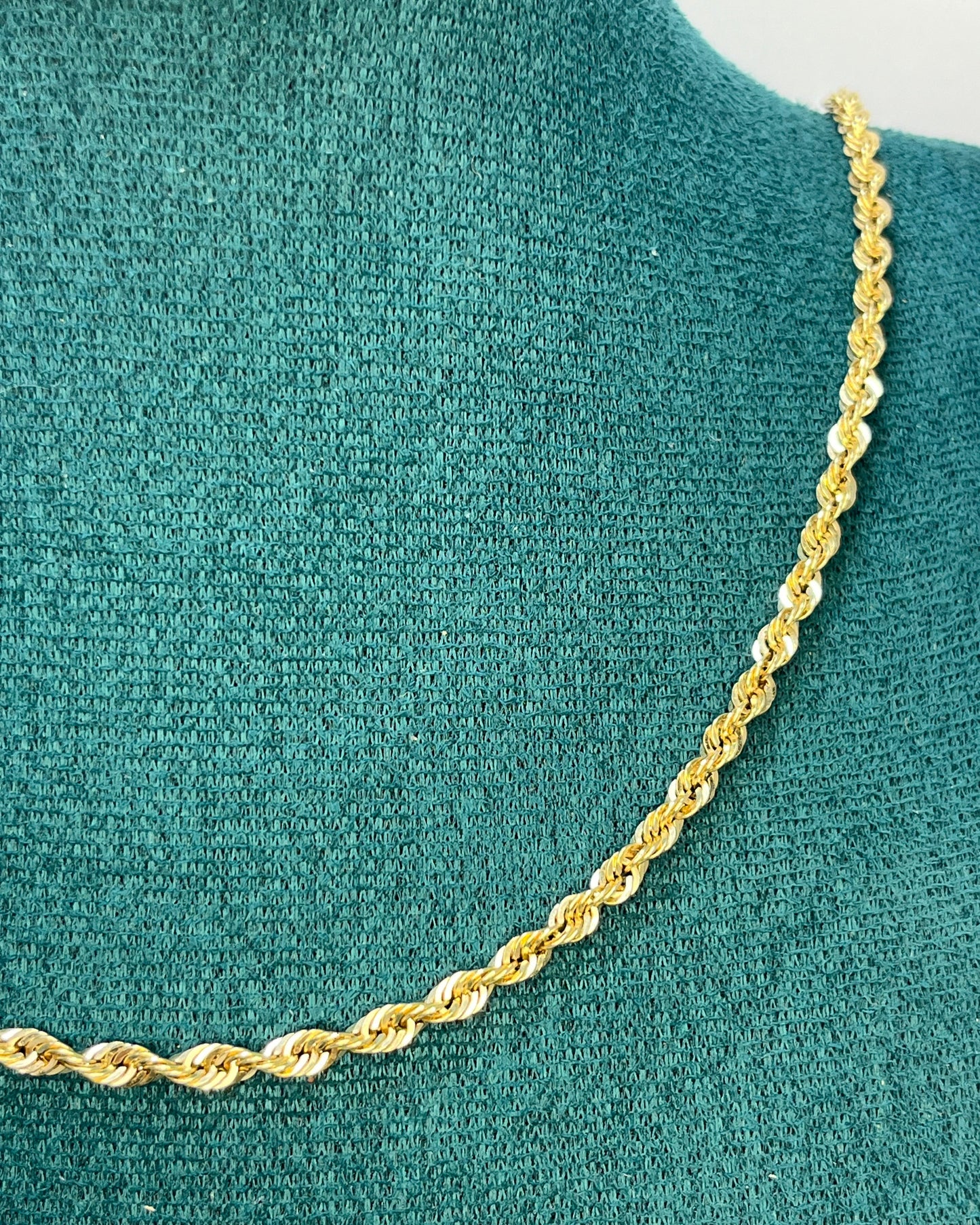 Cadena Cordón 20" Oro 14K