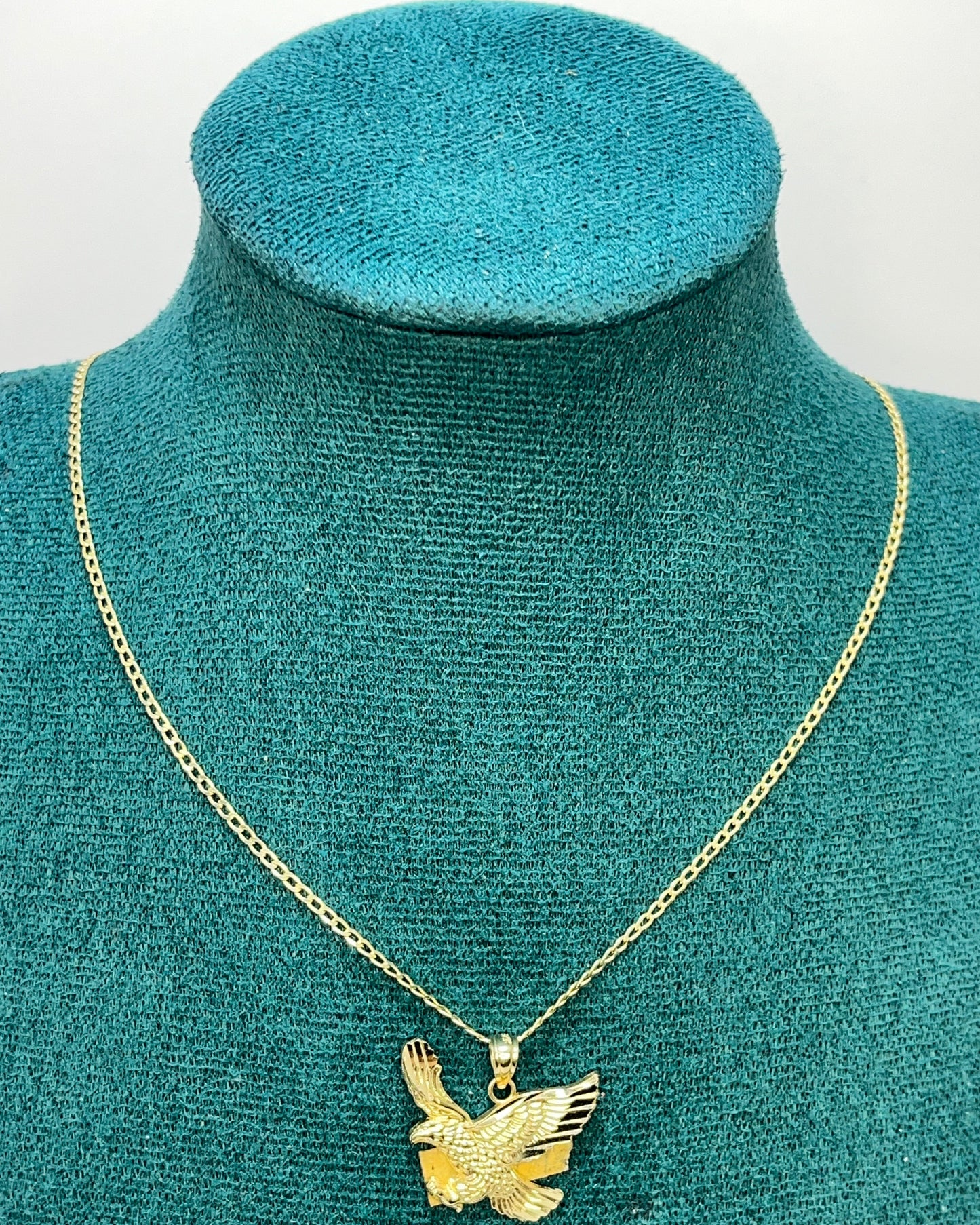 Colgante Águila Oro 14K