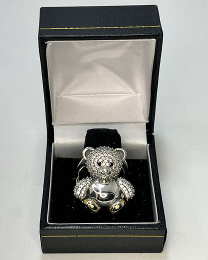 Bear Cocktail Ring Gold-Silver