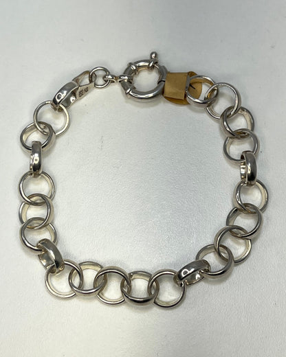 Rolo Link Bracelet Silver 925