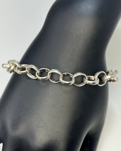 Rolo Link Bracelet Silver 925
